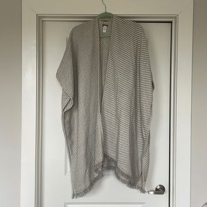 Aerie Woven Poncho Wrap